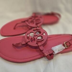 New Coach Women's Bold Pink Sandals